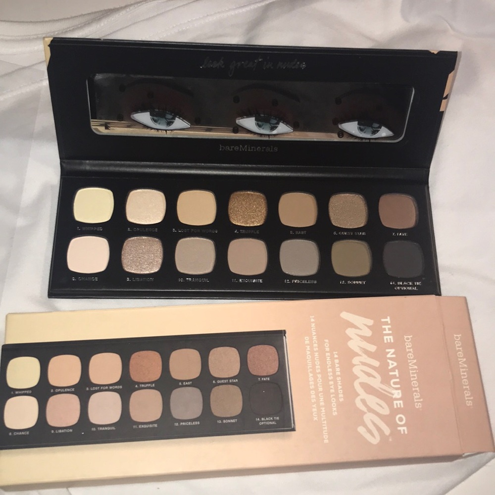 Brandnew Bareminerals the nature of nudes palette